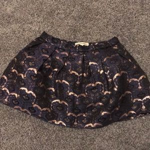 Hucklebones London baby rose gold skirt